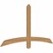 Ekena Millwork Bellingham Timber Gable Bracket, Western Red Cedar, 60"W x 32"H x 1 1/2"D x 3 1/2"F, 13/12 Pitch GBW060X32X0204BEL00SWR - alternate 5